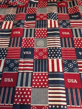 Patriotic Cotton Fabric By The Yard